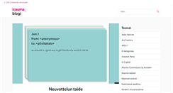 Desktop Screenshot of blog.kiasma.fi